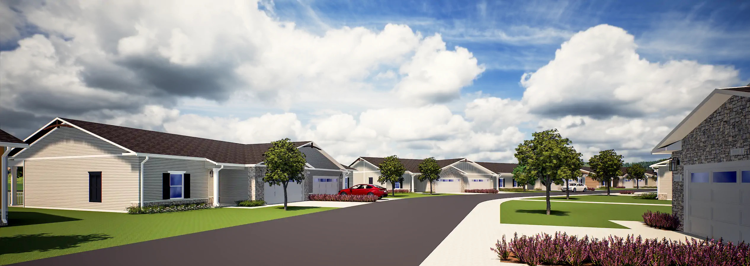 Street view at Lock Pointe Village